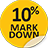 10% Markdown