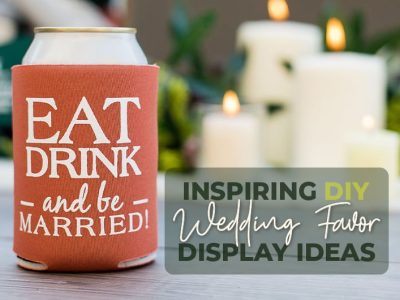 Inspiring DIY wedding favor display ideas