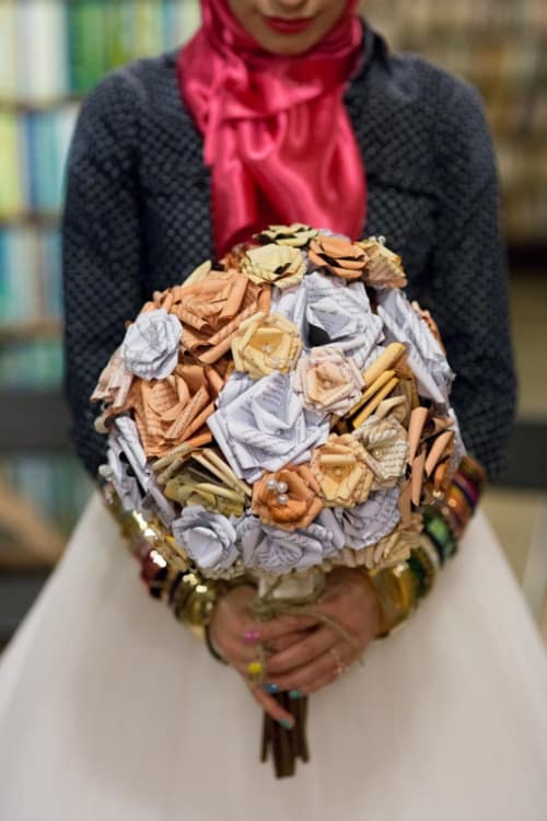Literary Themed Wedding Bouquet
