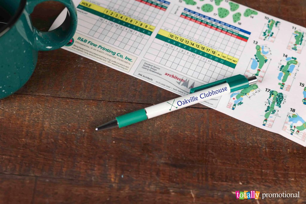 customized pen for a golf course