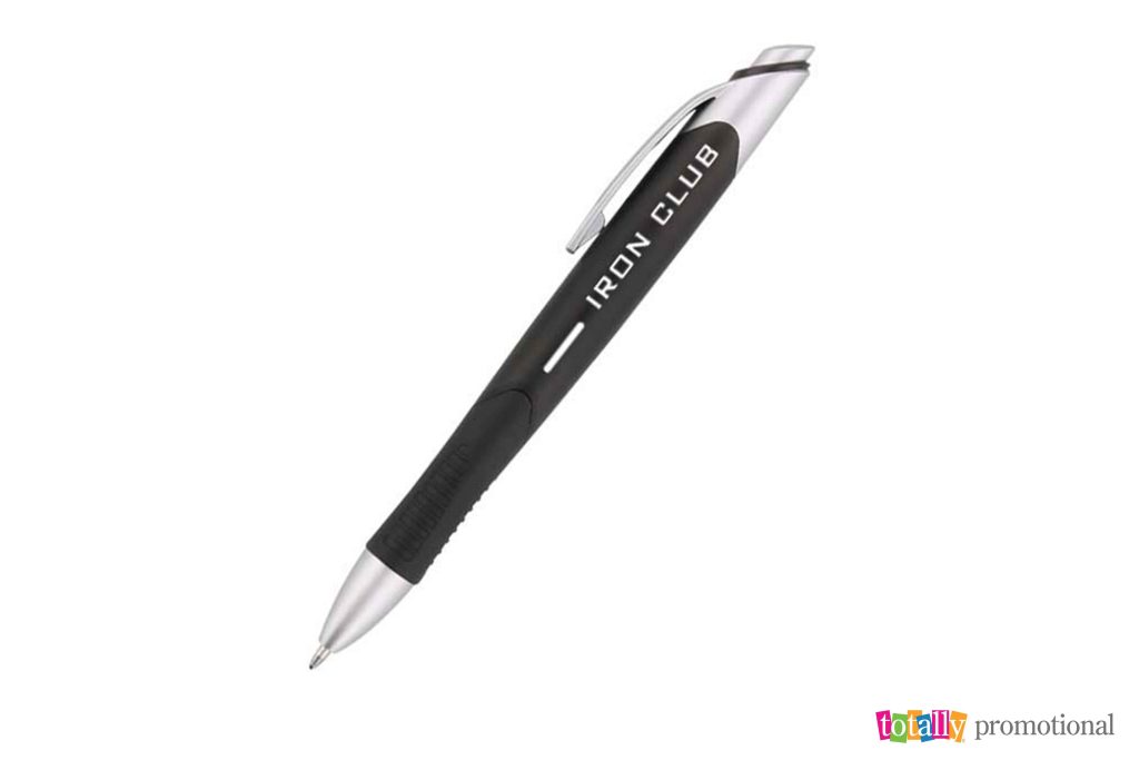 promotional gel pen with company logo