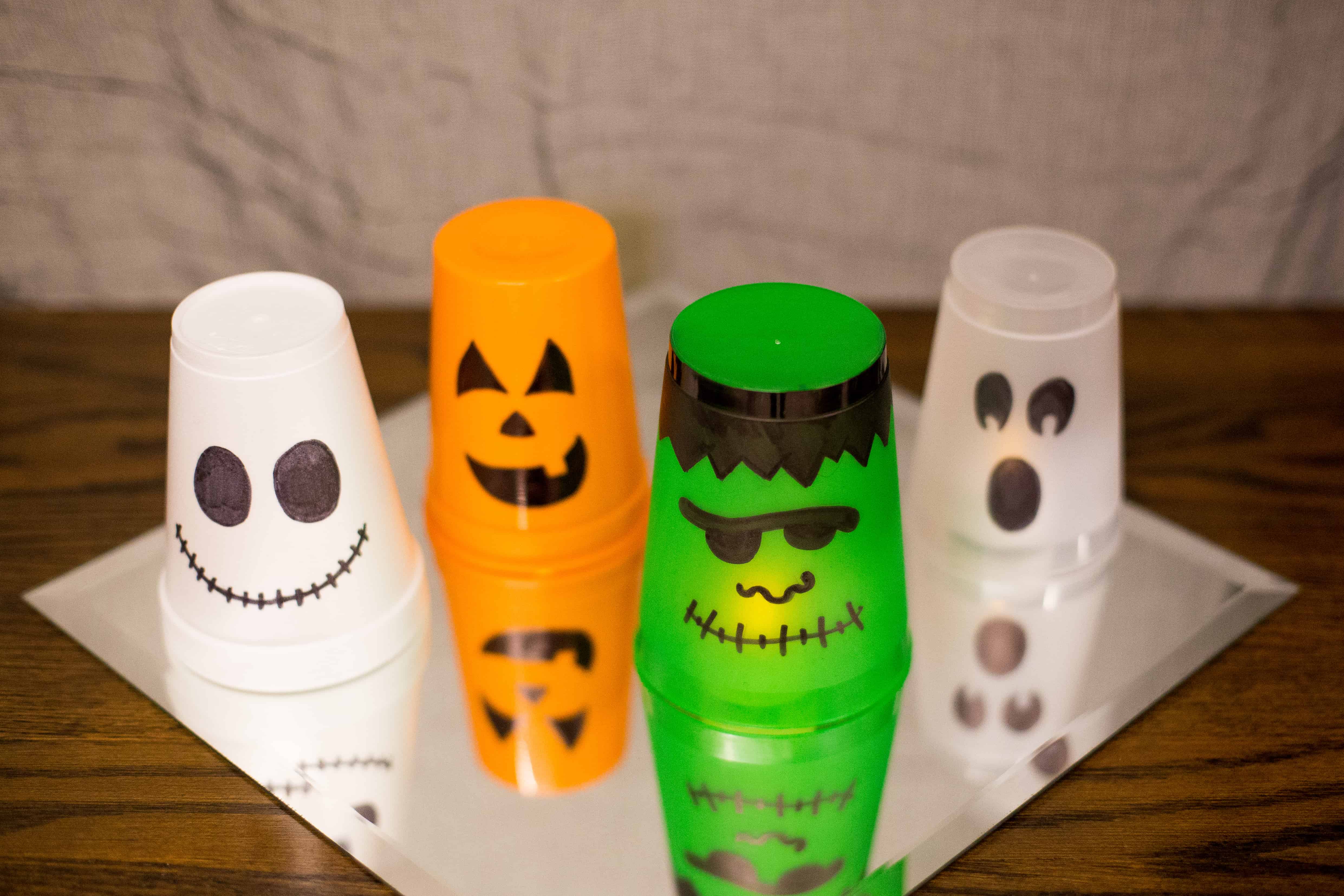 Halloween crafts with blank promo items