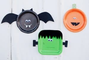 halloween paper plates crafts by amanda