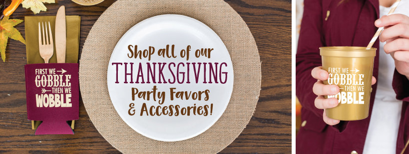 thanksgiving party favors and accessories
