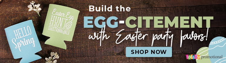 Build the egg-citement with Easter party favors