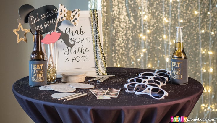 photo booth prop table
