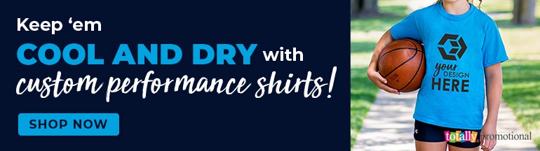 Keep'em cool and dry with custom performance shirts!