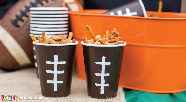 Easy Tailgate Snacks Football Cups