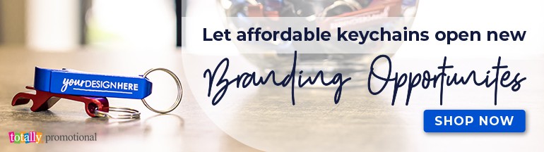 Let affordable keychains open new branding opportunities!