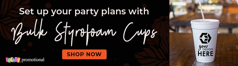 Set up your party plans with bulk styrofoam cups