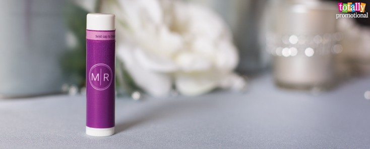 wedding lip balm in violet