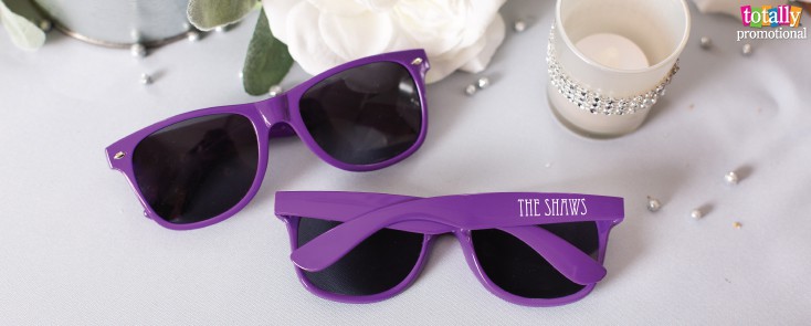 wedding sunglasses in ultra violet