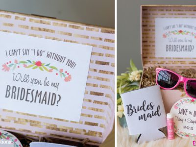 Bridesmaid proposal box