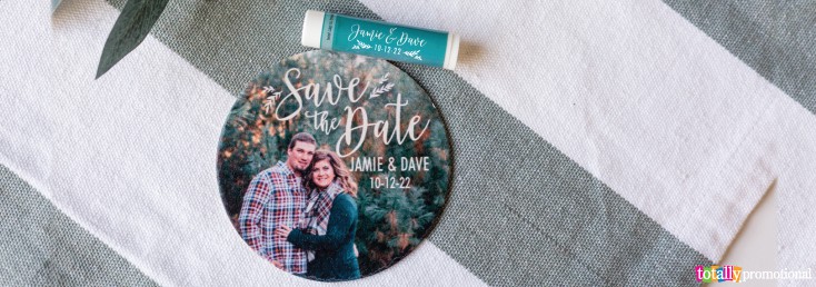 save the date coaster