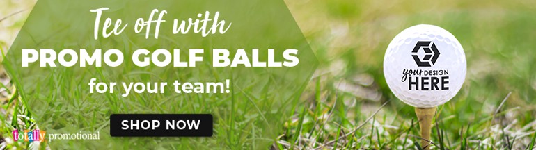 Tee off with promo golf balls for your team!