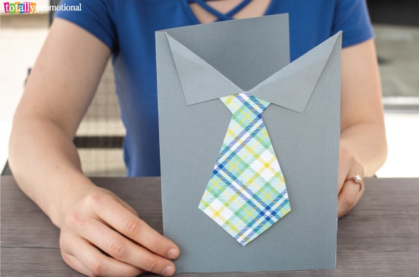 DIY Shirt & Tie Father's Day Card