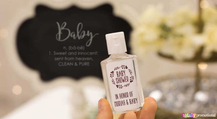 Baby Shower Hand Sanitizer Favors
