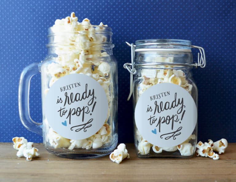 popcorn baby shower favors ideas