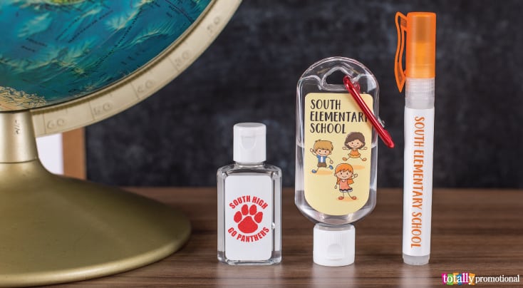 School Promo hand sanitizer