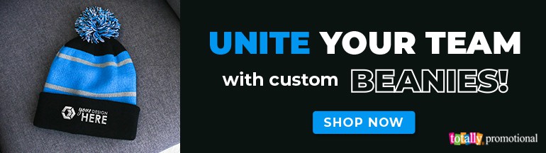 Unite your team with custom beanies!