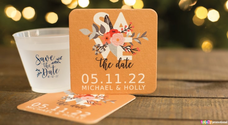 Custom save the date products
