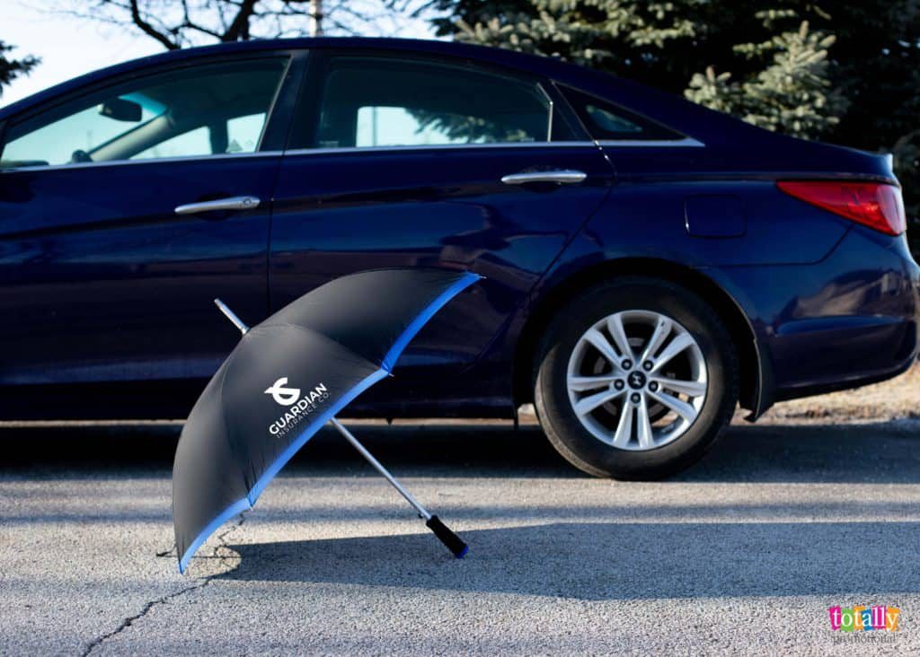branded umbrella for insurance agency