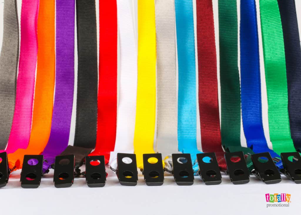 lanyard colors in polyester material