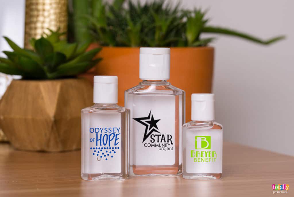 hand sanitizer promotional products for fundraisers
