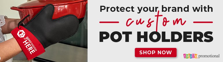 Protect your brand with custom pot holders
