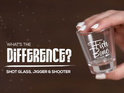 What's the Difference between a shot glass, jigger & shooter?