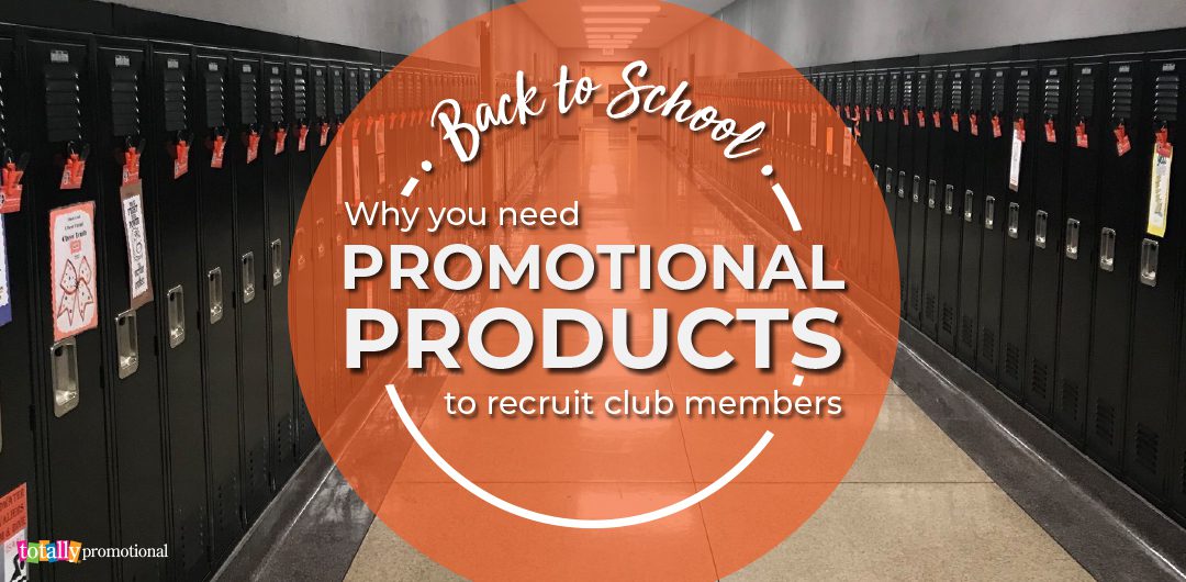 recruit new club members with promo products
