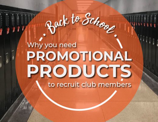 recruit new club members with promo products