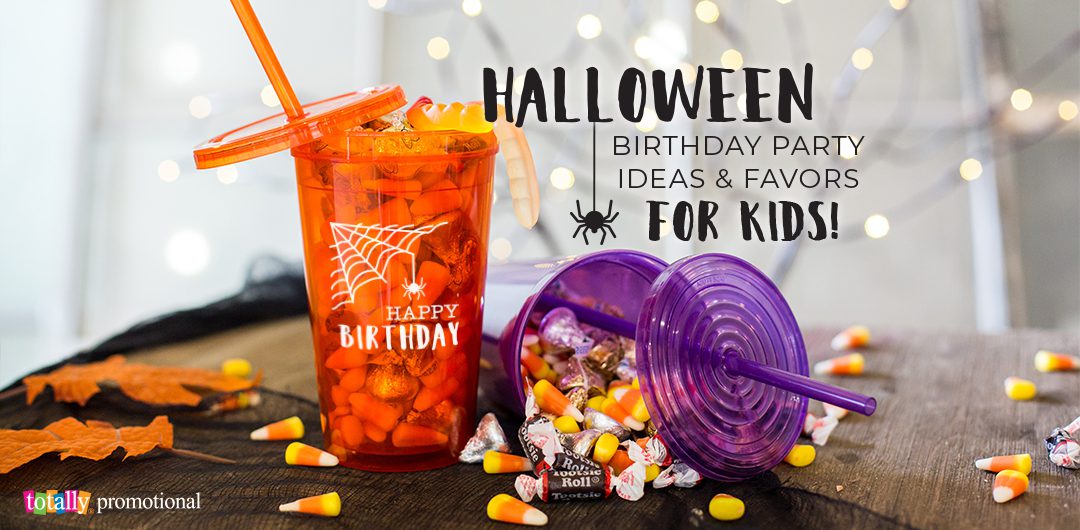 Halloween birthday party ideas for kids graphic