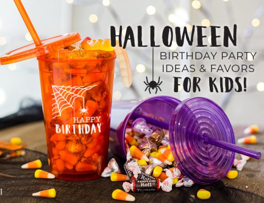 Halloween birthday party ideas for kids graphic
