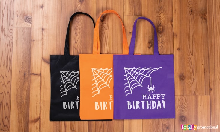 Halloween birthday party favor bags