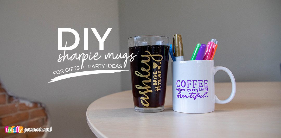 DIY Sharpie Mugs for Gifts and Party Ideas