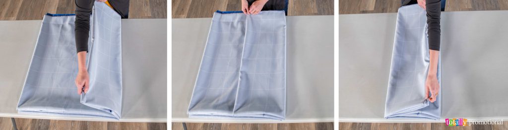 step 6 - how to fold a table cover