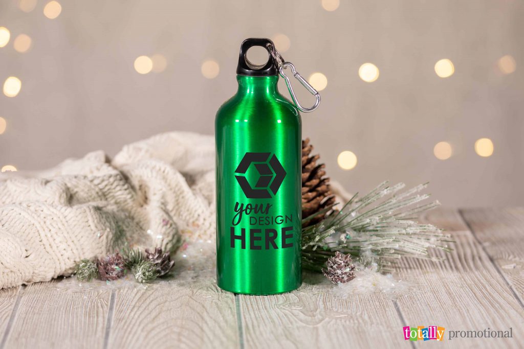 holiday water bottles
