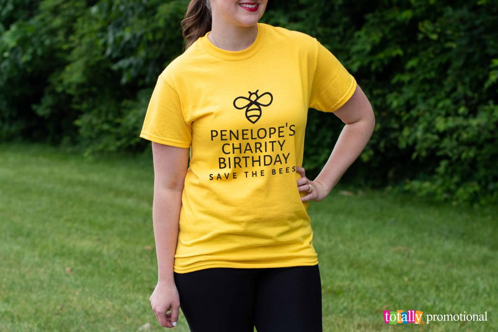 charity birthday party t shirt