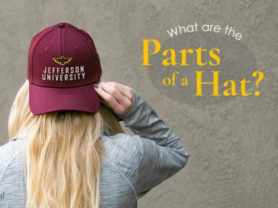parts of a custom hat graphic