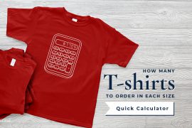 T shirt calculator graphic