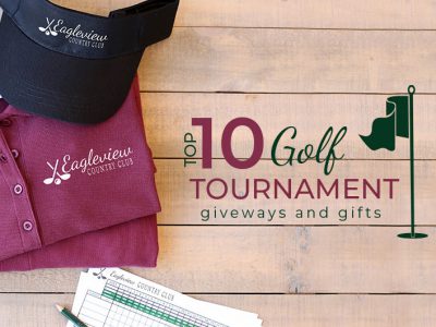 golf tournament giveaways graphic