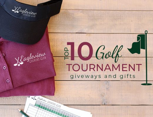 golf tournament giveaways graphic