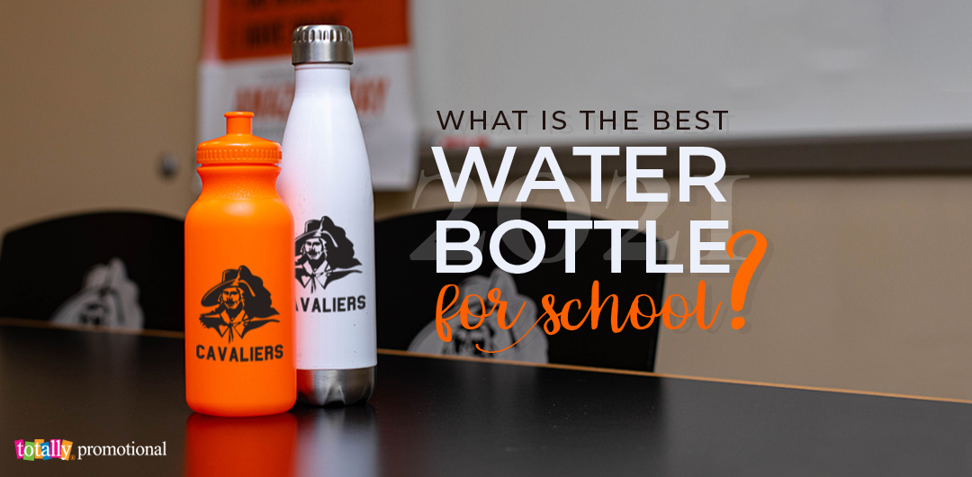 Promotional Sports Water Bottles 20 oz. Printed W/ School Name