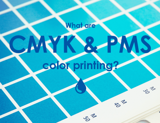 what are cmyk and pms color printing?