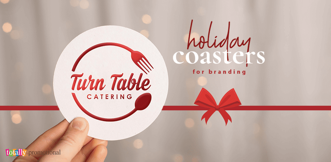 holiday coasters for branding