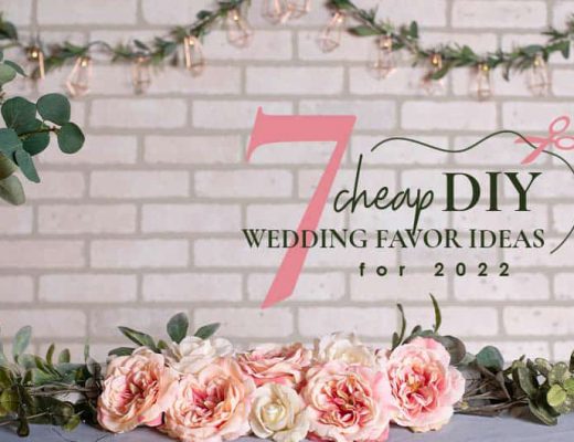 seven cheap diy wedding favor ideas