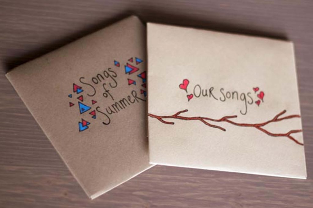 personalized cd holders for wedding giveaways