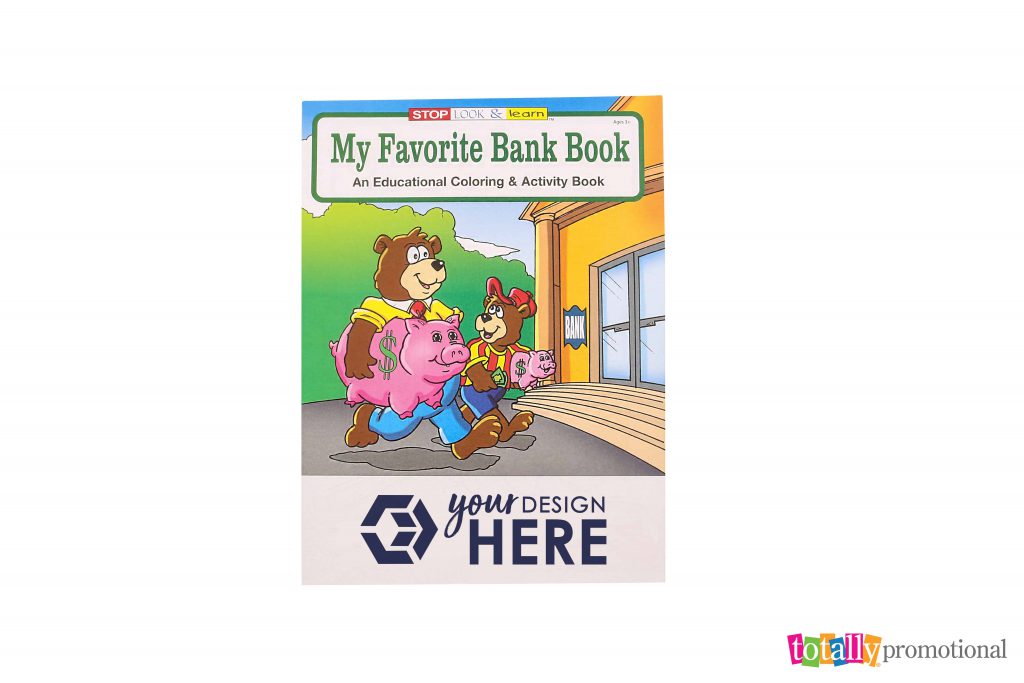 custom my favorite bank coloring books