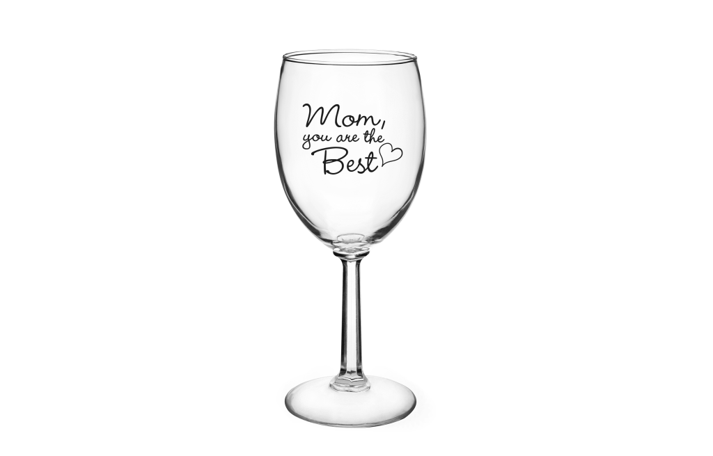 personalized wine glass